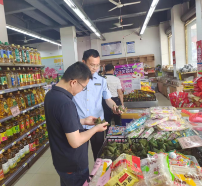 食品安全最“粽”要——排埠鎮(zhèn)開(kāi)展端午節(jié)前食品安全專項(xiàng)檢查